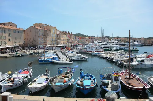 Port de Saint-Tropez, Station 1 auf dem selbstgeführten Stadtrundgang
