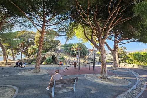 Giardini Regina Elena in Sanremo, Station 5 auf dem selbstgeführten Stadtrundgang