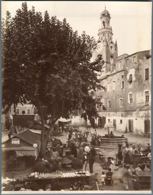 Mercato Annonario in Sanremo, Station 4 auf dem selbstgeführten Stadtrundgang