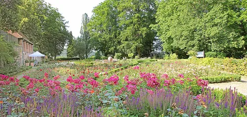 Schlosspark in Marburg, Station 7 auf dem selbstgeführten Stadtrundgang
