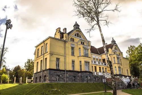 Frenkelio vila in Šiauliai, Station 5 auf dem selbstgeführten Stadtrundgang