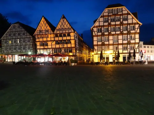 Markt in Soest, Station 6 auf dem selbstgeführten Stadtrundgang