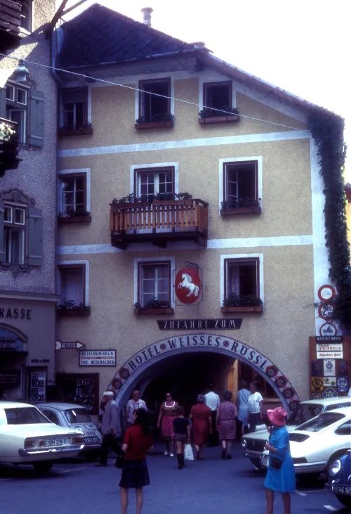 Weißes Rössl in St. Wolfgang im Salzkammergut, Station 2 auf dem selbstgeführten Stadtrundgang