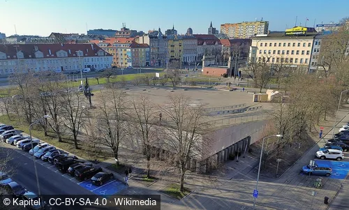 Dialogue Centre Upheavals in Szczecin, stop 5 on the self-guided walking tour