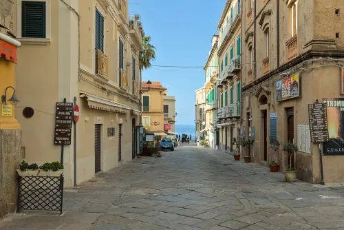 Corso Vittorio Emanuele in Tropea, Station 3 auf dem selbstgeführten Stadtrundgang