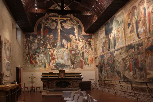 Oratorio di San Giovanni Battista e Sant'Antonio abate in Urbino, Station 3 auf dem selbstgeführten Stadtrundgang