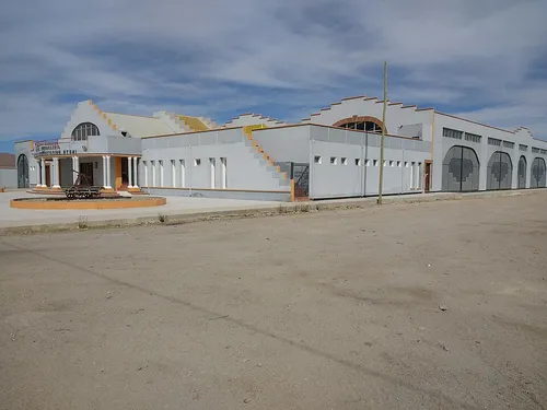 Museo del Ferrocarril y Arqueológico in Uyuni, stop 3 on the self-guided walking tour
