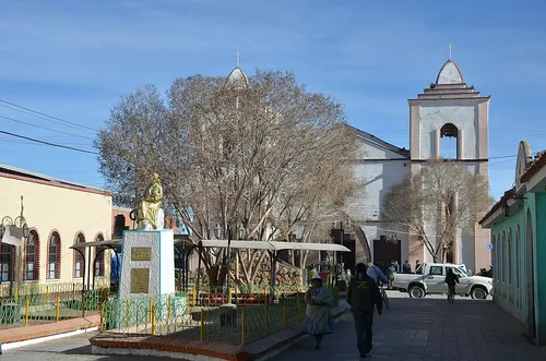 Parroquia Inmaculada Concepción in Uyuni, stop 2 on the self-guided walking tour