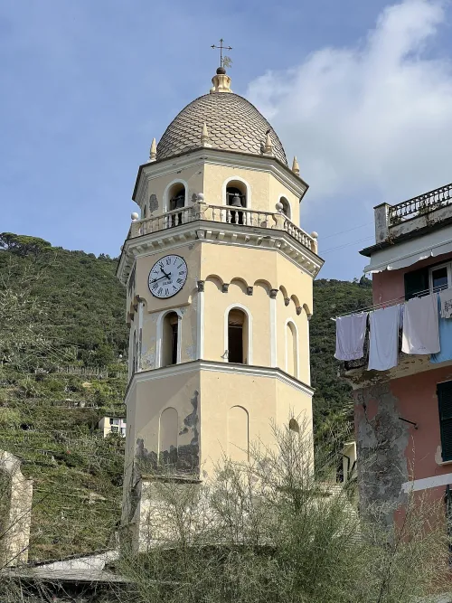 Chiesa di Santa Margherita in Vernazza, Station 3 auf dem selbstgeführten Stadtrundgang