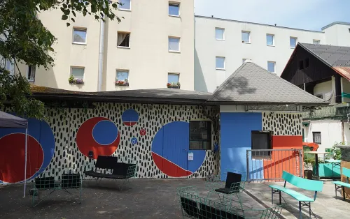 Kulturhof Villach, Station 2 auf dem selbstgeführten Stadtrundgang