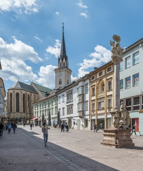 St. Jakob in Villach, Station 5 auf dem selbstgeführten Stadtrundgang