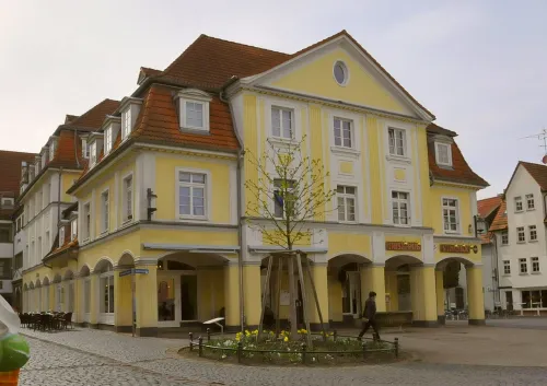 Buttermarkt in Gotha, Station 3 auf dem selbstgeführten Stadtrundgang