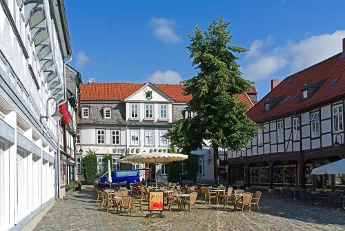 Schuhhof in Goslar, Station 4 auf dem selbstgeführten Stadtrundgang