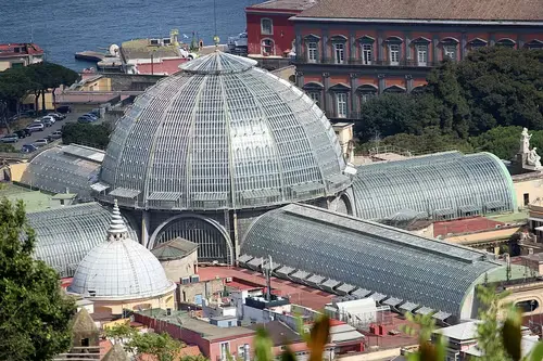 Galleria Umberto I in Naples, stop 5 on the self-guided walking tour