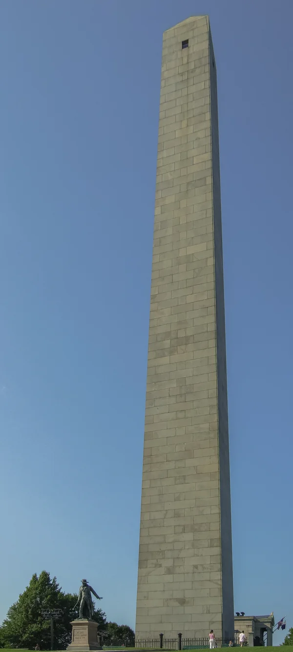 Bunker Hill Monument in Boston, stop 9 on the self-guided walking tour