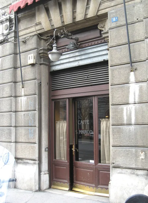 Caffè San Marco in Triest, Station 5 auf dem selbstgeführten Stadtrundgang