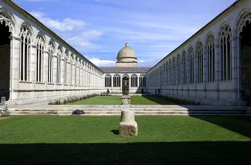 Camposanto in Pisa, Station 2 auf dem selbstgeführten Stadtrundgang