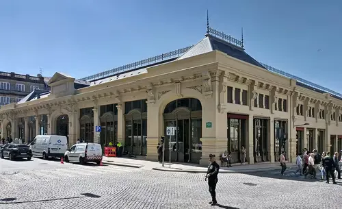 Markthalle Bolhão in Porto, Station 1 auf dem selbstgeführten Stadtrundgang
