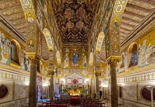 Cappella Palatina in Palermo, Station 2 auf dem selbstgeführten Stadtrundgang