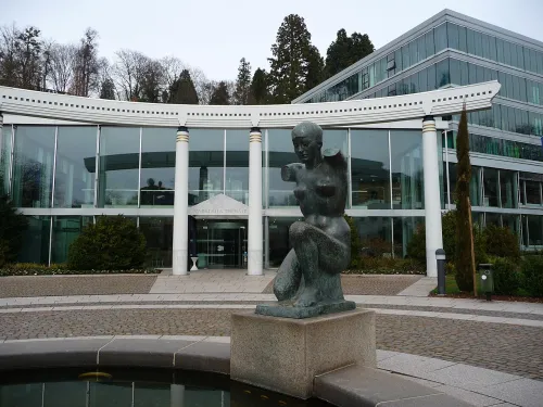 Caracalla Therme in Baden-Baden, Station 2 auf dem selbstgeführten Stadtrundgang