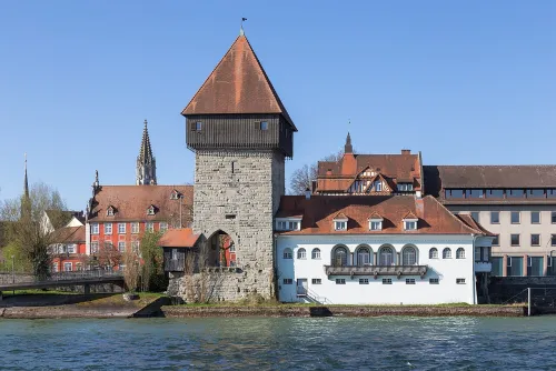 Rheintorturm in Konstanz, Station 7 auf dem selbstgeführten Stadtrundgang
