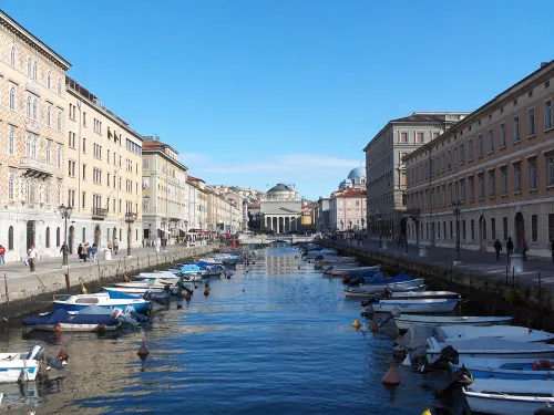 Canal Grande di Trieste, Station 4 auf dem selbstgeführten Stadtrundgang