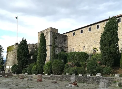 Castello di San Giusto in Triest, Station 6 auf dem selbstgeführten Stadtrundgang