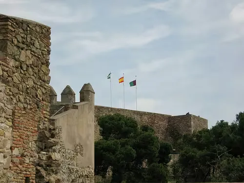 Gibralfaro Castle in Malaga, stop 11 on the self-guided walking tour