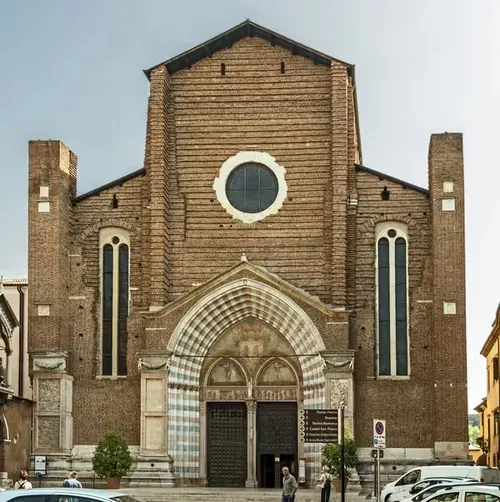Basilica di Sant'Anastasia in Verona, stop 8 on the self-guided walking tour