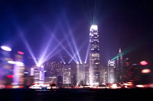 Symphony of Lights in Hong Kong, stop 2 on the self-guided walking tour