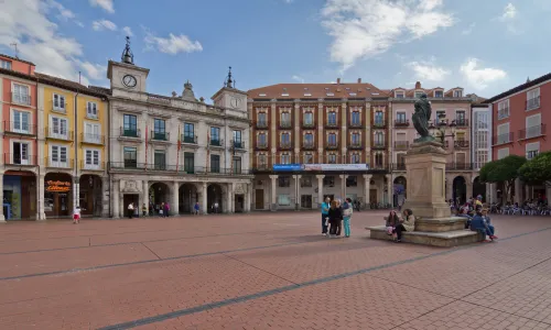 Plaza Mayor de Burgos, Station 4 auf dem selbstgeführten Stadtrundgang