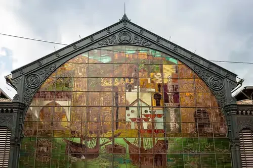 Atarazanas Market in Malaga, stop 5 on the self-guided walking tour