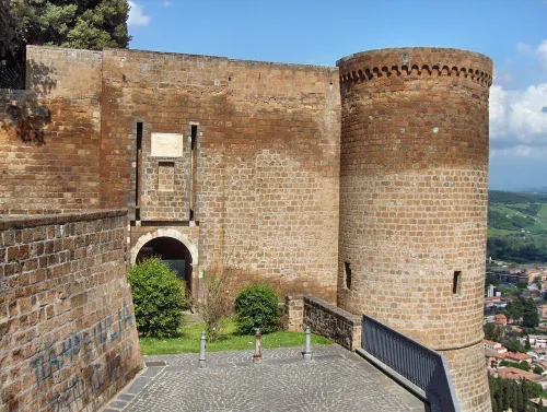 Fortezza Albornoz in Orvieto, Station 1 auf dem selbstgeführten Stadtrundgang