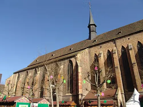 Dominican Church in Colmar, stop 2 on the self-guided walking tour