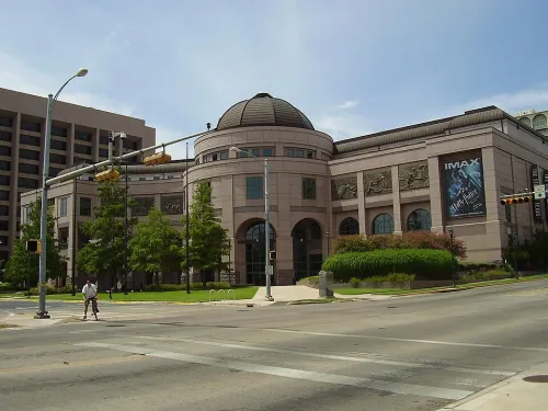 Bullock Texas State History Museum in Austin, Station 6 auf dem selbstgeführten Stadtrundgang