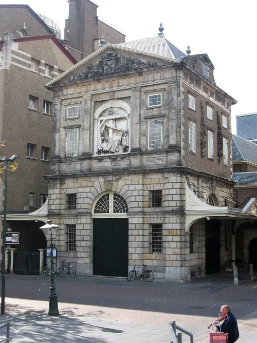 Waag Leiden, stop 10 on the self-guided walking tour