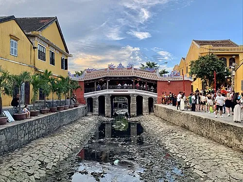 Japanese Covered Bridge in Hội An, stop 3 on the self-guided walking tour