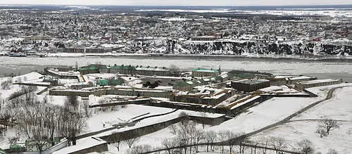 Zitadelle von Québec, Station 4 auf dem selbstgeführten Stadtrundgang