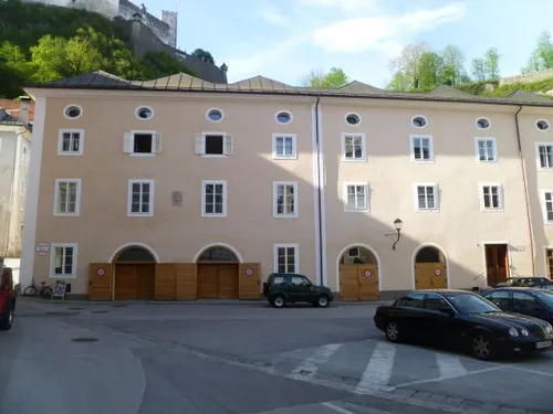 Kapitelplatz in Salzburg, stop 6 on the self-guided walking tour