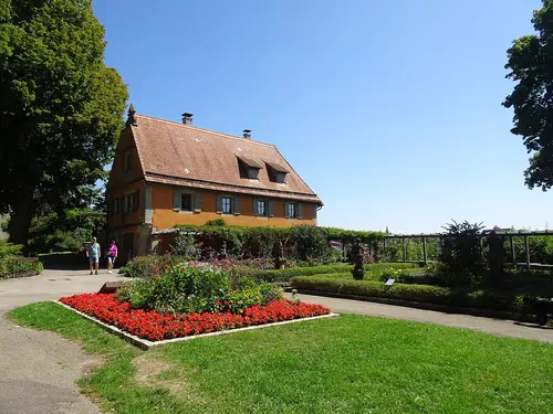 Burggarten in Rothenburg ob der Tauber, Station 9 auf dem selbstgeführten Stadtrundgang