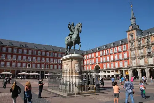Plaza Mayor de Madrid, Station 8 auf dem selbstgeführten Stadtrundgang