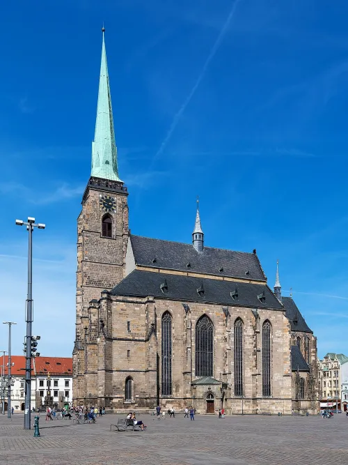 St.-Bartholomäus-Kathedrale in Pilsen, Station 4 auf dem selbstgeführten Stadtrundgang