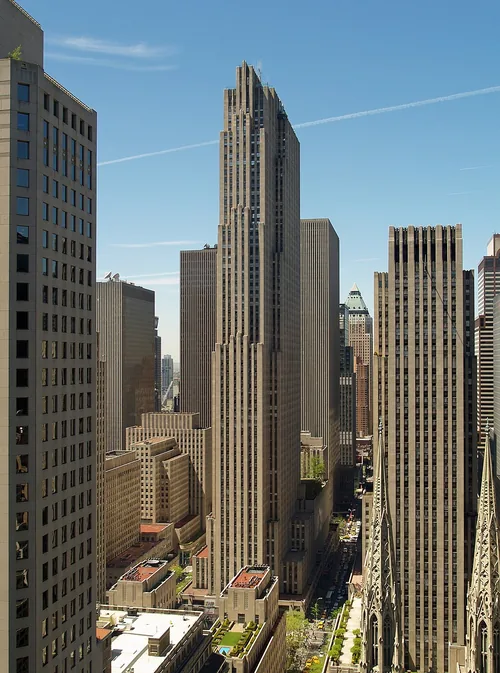 Rockefeller Center in New York, stop 6 on the self-guided walking tour