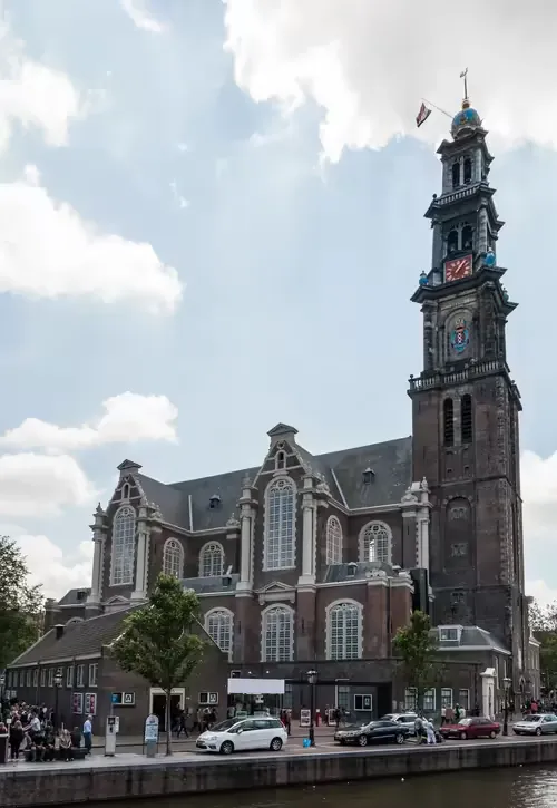 Westerkerk in Amsterdam, Station 5 auf dem selbstgeführten Stadtrundgang