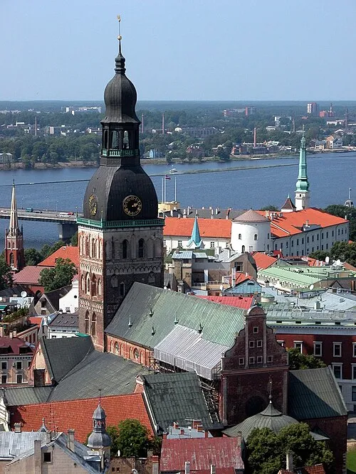 Riga Cathedral, stop 1 on the self-guided walking tour