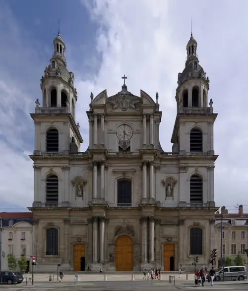 Nancy Cathedral, stop 1 on the self-guided walking tour