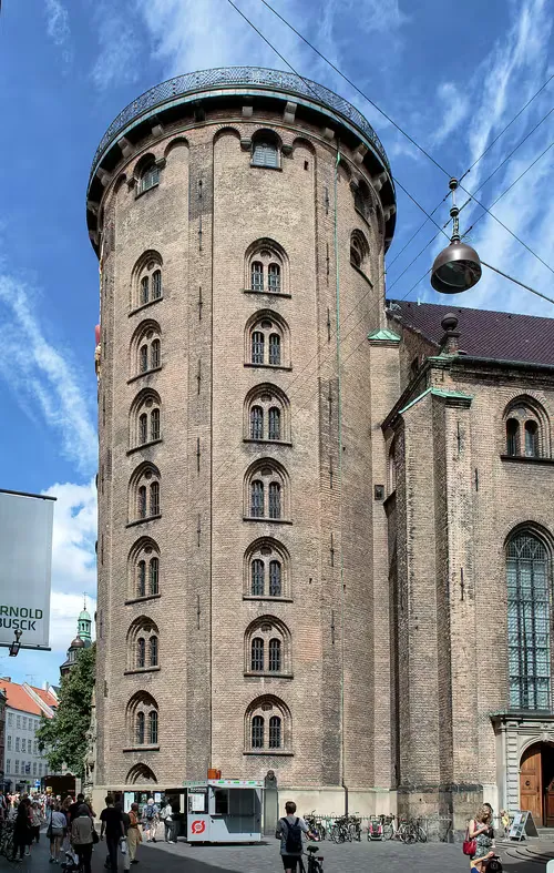 Runder Turm in Kopenhagen, Station 3 auf dem selbstgeführten Stadtrundgang