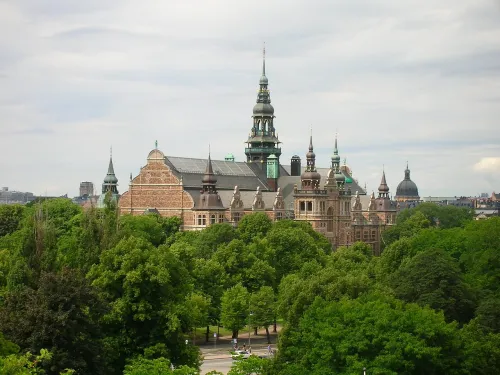 Nordic Museum in Stockholm, stop 8 on the self-guided walking tour