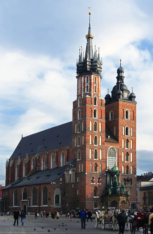 Marienkirche in Krakau, Station 4 auf dem selbstgeführten Stadtrundgang