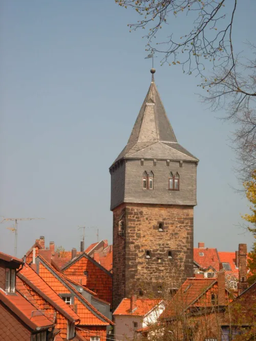 Kehrwiederturm in Hildesheim, Station 2 auf dem selbstgeführten Stadtrundgang